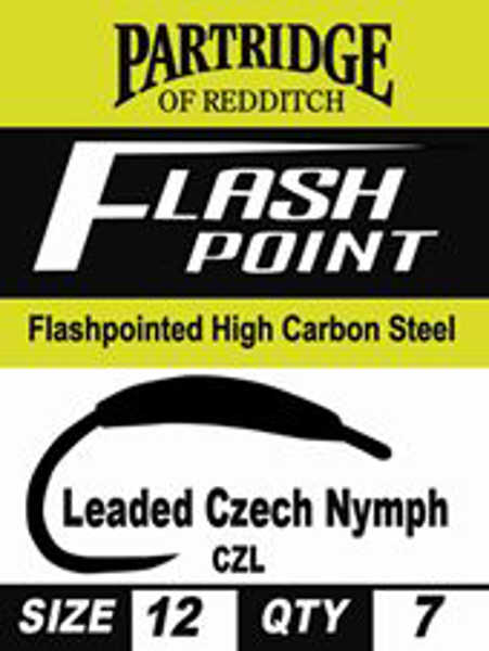Bild på Partridge Flashpoint Czech Nymf Leaded (7 pack)