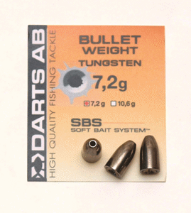 Bild på Darts Bullet Weight Tungsten (2-3 pack) 7,2 gram (3-pack)