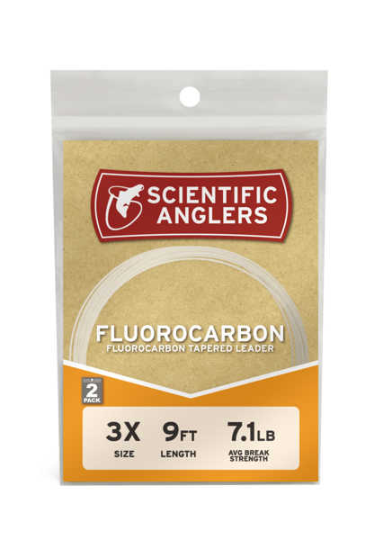 Bild på Scientific Anglers Flourocarbon Tafs - 9ft (2-pack)