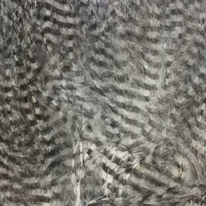 Bild på Marabou Fine Barred Feathers White