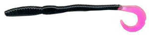 Bild på Sickle Tail Worms 15cm Black FT