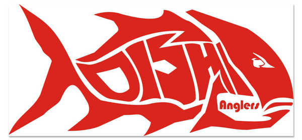 Bild på Oishi Anglers Logo Big Sticker