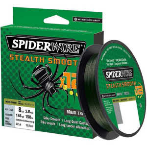 Bild på Spiderwire Stealth Smooth 12 Moss Green 150m 0,29mm / 26,4kg