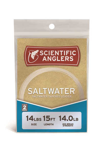 Bild på Scientific Anglers Saltwater Leader 15ft (2-pack)