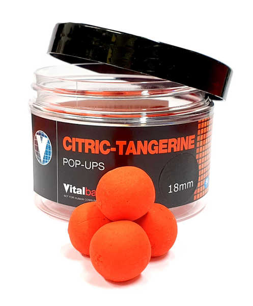 Bild på Vitalbaits Pop-Ups Citric-Tangerine 14mm