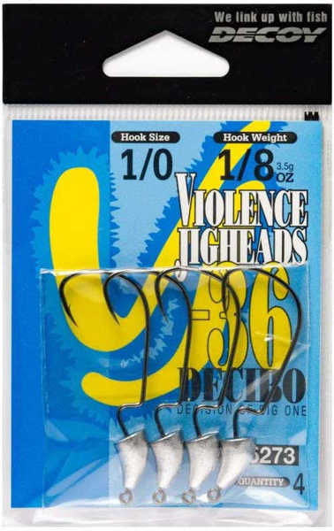 Bild på Decoy Violence Jighead VJ-36 11g #3/0 (3 pack)