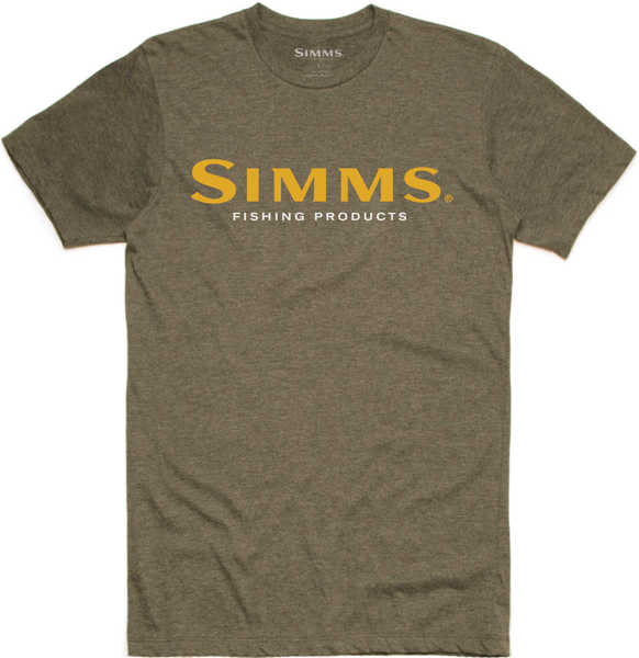 Bild på Simms Logo T-Shirt Olive Heather