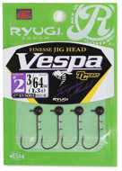Bild på Ryugi Finesse Jig Head Vespa Tungsten 2,7g #3 (3 pack)
