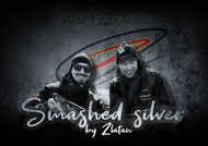Bild på Svartzonker McRubber Junior 17cm Smashed Silver By Zlatan (2 pack)