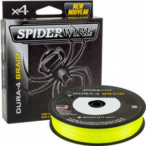 Bild på Spiderwire Dura 4 Yellow 150m 0,25mm / 23,2kg