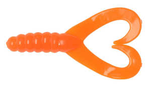 Bild på Big Bite Baits Twin Tail Grub 5cm (10 pack) Orange