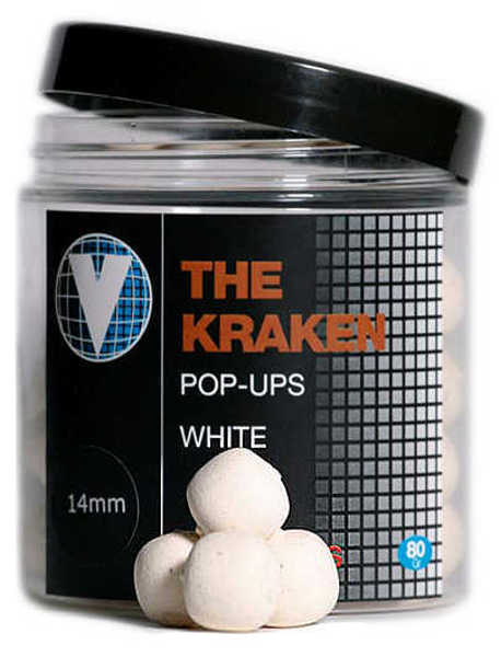 Bild på Vitalbaits Pop-Ups The Kraken White 14mm