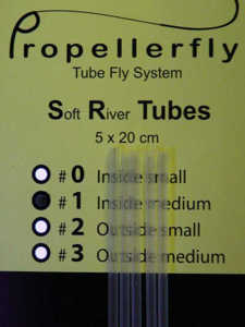 Bild på Propellerfly Soft River Tubes #1 / Clear
