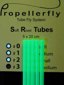 Bild på Propellerfly Soft River Tubes #3 / Fluo Green