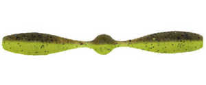 Bild på Geecrack Dumbbell Worm 7cm (8 pack) Green Pumpkin Chartreuse