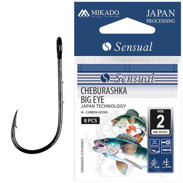 Bild på Mikado Sensual Cheburashka Big Eye Hook (8-10 pack)
