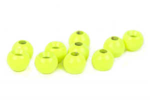 Bild på Fly Dressing Brass Beads 2,0mm (10 pack) Fluo Chartreuse