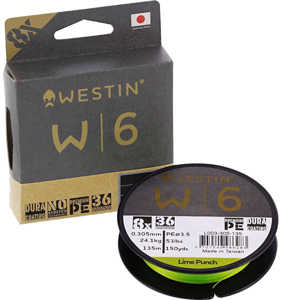 Bild på Westin W6 8 Braid Lime Punch 135m 0,165mm / 8,3kg