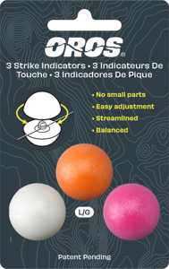 Bild på Oros Strike Indicator Mixed Colors (3 pack) Mixed Size