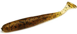 Bild på Bait Breath U30 Fishtail Shad 7cm (8 pack) Green Pumpkin Seed