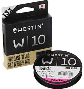 Bild på Westin W10 Cast 'N' Jig 13 Braid Pickled Pink 110m 0,148mm / 9,0kg