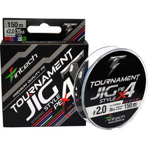 Bild på Intech Tournament Jig Style PE X4 Multicolor 150m 0,242mm / 15,88kg
