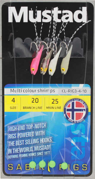 Bild på Multi colour shrimp rig