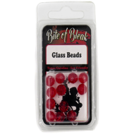 Bild på Bite of Bleak Glass Bead Red