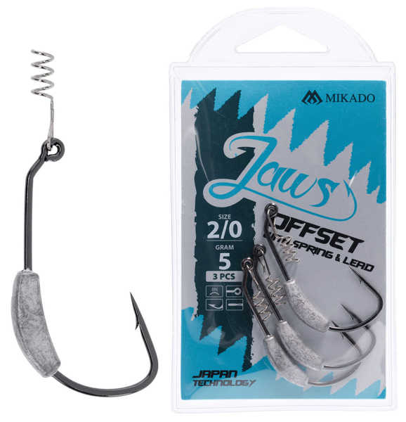 Bild på Mikado Jaws Offset With Screw And Lead (3 pack)