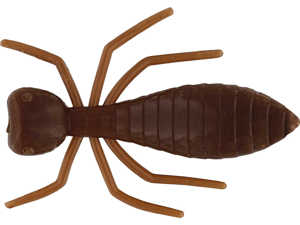Bild på Westin Termite 3,2cm (10 pack) Brown (Banana)
