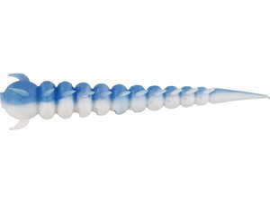 Bild på Westin Greedy Worm 5,5cm (10 pack) Baby Blue/White (Banana)