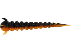 Bild på Westin Greedy Worm 5,5cm (10 pack) Orange/Black (Banana)