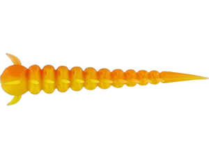 Bild på Westin Greedy Worm 5,5cm (10 pack) Orange/Yellow (Banana)
