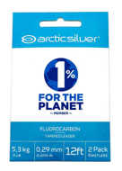 Bild på Arctic Silver Fluorocarbon Tapered Leader 9ft (2-pack)