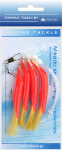 Bild på Mikado Hair Tube Rig Häckla 1/0 Red/Yellow