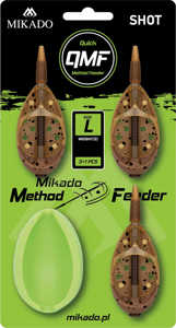 Bild på Mikado Shot Method Feeder QMF Set (3+1p) 3x40g
